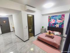 波动巴西网红公寓Poiz一室一厅 独立阳台卫浴厨房客厅 奢华