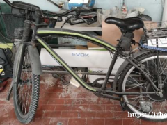 米兰市内出售一台26寸全自动电动自行车，续航20公里，可自己
