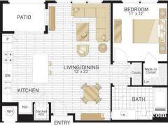 转租Monticello 公寓1b1b 2900 每月，免一