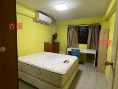D10有冷气大房间双人床,只限一位女生