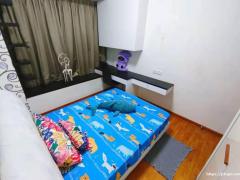 紫线花拉公园地铁口房源、无屋主同住、可煮+可报地址+送水电