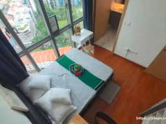 无中介费 花拉公园最豪华新公寓主人房 地铁商业街近SMU K