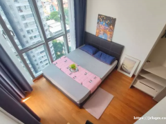 花拉公园主人房 可2人住 带独立阳台 大落地窗 独立卫浴 可