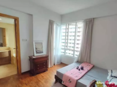 无中介费 马里士他公寓主人房 步行科廷 EASB 黄埔巴刹 