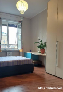 米兰市内精装干净大房间这月28号空出，现在预定出租，