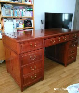 因搬家, 转让一张全新原木写字办公桌，长145厘米、