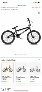 上个月刚买的自行车，结果没注意尺寸买小了。就骑了一次