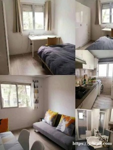 9月1号起租！2号线La Elipa地铁站 —-单人间380欧，费用全包  —- 方便去cedeu，