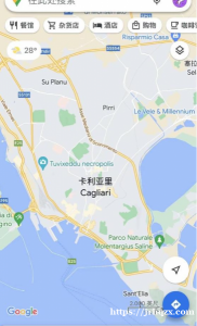 店铺转让，位于撒丁岛首府 cagliari 的主干道，繁华地段，地理位置佳，有一定的人流量与车流量