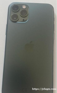 出售iphone 11 pro 256g 绿色 外观新 面容已坏