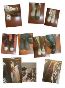 中国城，百佳附近全新女士鞋子，拖鞋，睡鞋，靴子，时尚休闲鞋，时尚休闲装，美女工衣，价格美丽