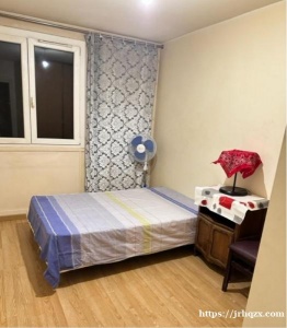 Villejuif，离地铁7号蓝线5分钟 ，有一个三室的房子，其中一间出租，月租400,中央供暖