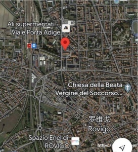 ROVIGO 火车站附近有一店铺出租，适合做美容美甲护理，手机电脑修理，奶茶面包蛋糕等等行业