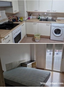 直租3路地铁almendrales，即日起租一个大房间。房子干净整洁光线好二楼有电梯，人少安静。