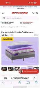 Purple.4 床垫使用一年半 原价4千。现在2 千 west covina 自取