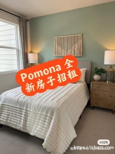 10号44出口波莫纳 Pomona2024新房三房2.5浴一共三层，新社区泳池双车库，太阳能