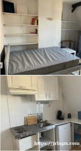 靠近五区索邦大学的一个房间出租，房子是一室一厅但是只出租卧室和卫生间，因为因为客厅本人白天会午睡。