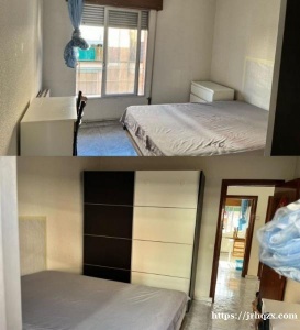 usera 大房间 带阳台 大衣柜 双人床 光线充足 卫生干净 想找个爱干净的租客 上班租 单人 。