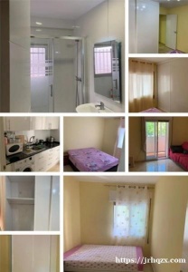 马德里4路地铁 HORTALEZA 两个房间出租 一个小房间一个大房间 房子刚装修好 500米有