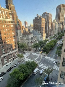 纽约曼哈顿中城公园大道面积大易合租一室一厅出租