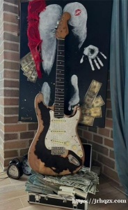 卖一把自用的手工电吉他 喜欢的联系我
