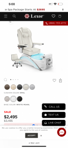 Lexor品牌洗脚椅，功能齐全9.9 成新