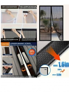 转让全新纱门帘