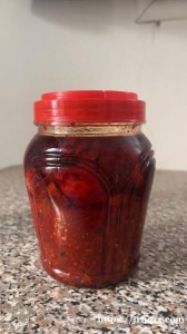 出一罐卤腐，一个风扇