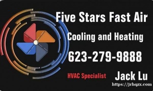 五星旋风冷暖气公司服务亚利桑那十年，专业修理和安装各种品牌商用和家用空调冷暖器和热水器，诚信可靠！