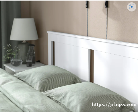 99新的fuii size宜家精致双人床/和配套中厚度崭新床垫,白色一尘不染,立马可用,适合爱干净人 99新的fuii size宜家精致双人床/和配套中厚度崭新床垫,白色一尘不染,立马可用,适合爱干净人