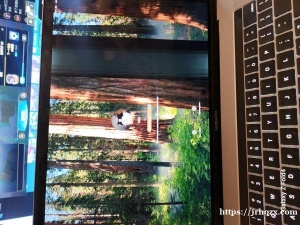 19款15寸MacbookPro 500G固态16G内存，显示屏幕有问题，边框磕碰明显，其他功能正常