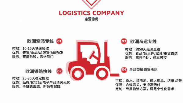 欧洲全境物流专线 | 双清包税·派送到门 欧洲全境物流专线 | 双清包税·派送到门
