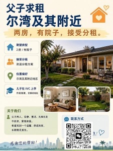 父子求租尔湾及其附近