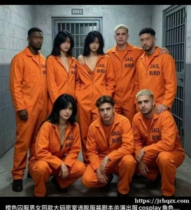 收万圣节一件囚装男士XL